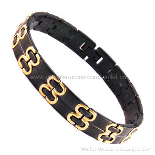 Luxurious High-quality Bracelet for Men, Shiny Finishing Polishing, BV, CE and SGS Certifications